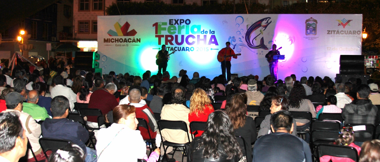 Expo Feria de la Trucha rebasa expectativas en su primera edición