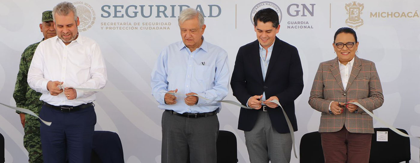 Visita del Presidente de la Republica a Zitácuaro