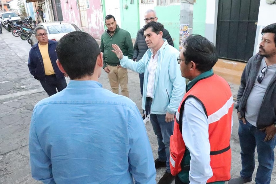 Se da inicio a construcción de calle Mora Del Cañonazo #GobieroDeSoluciones.
