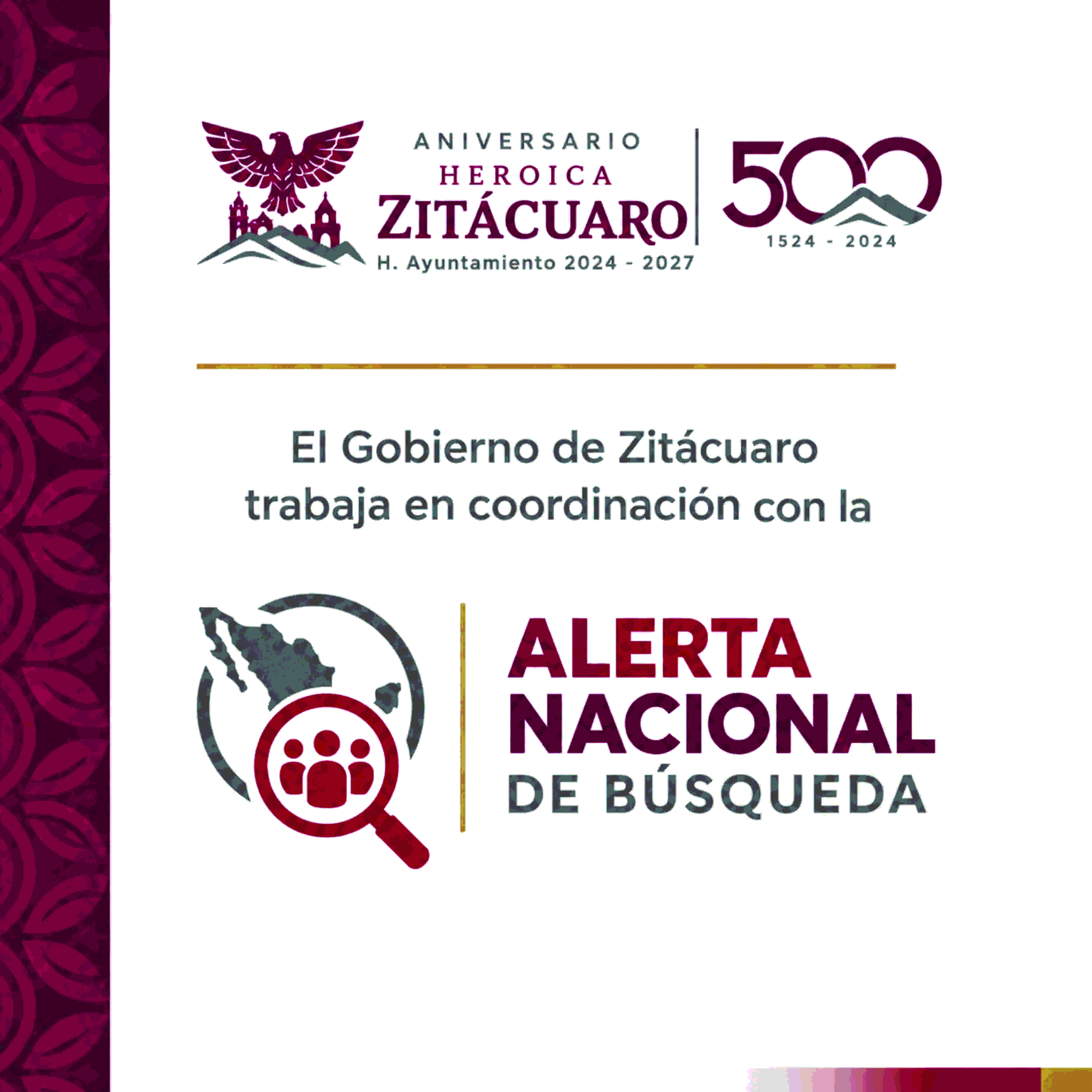 Alerta Nacional de Búsqueda de Personas - Comision Nacional de Búsqueda